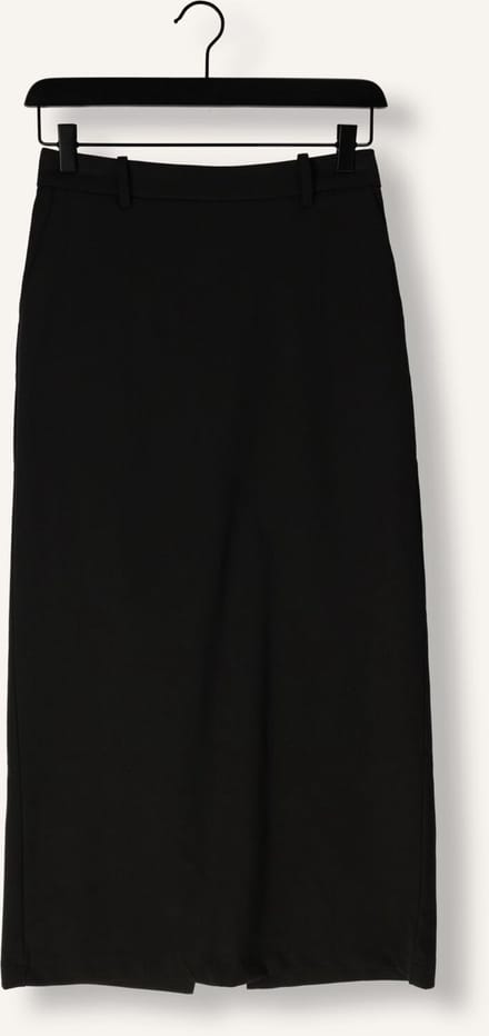 Object Objlisa Mw Long Skirt Rokken Dames - Zwart - Maat 36