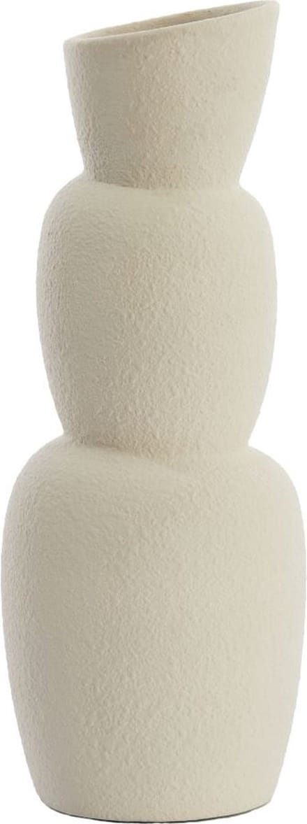 Light & Living Vaas Ø19x46,5 cm ARAM keramiek crème