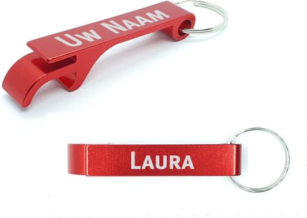 Bieropener Met Naam - Laura