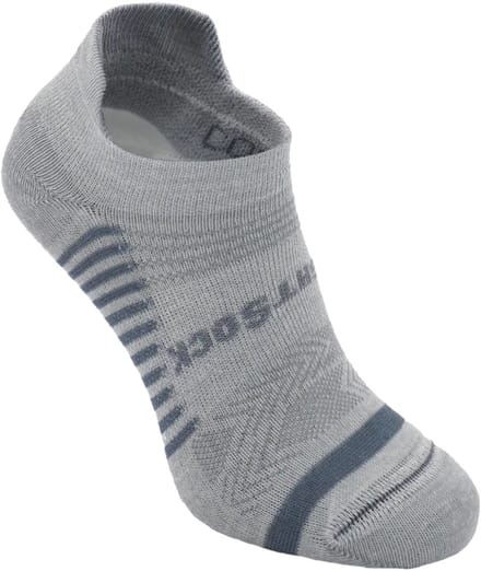 Wrightsock Coolmesh Low Tab - Grijs - 34-37