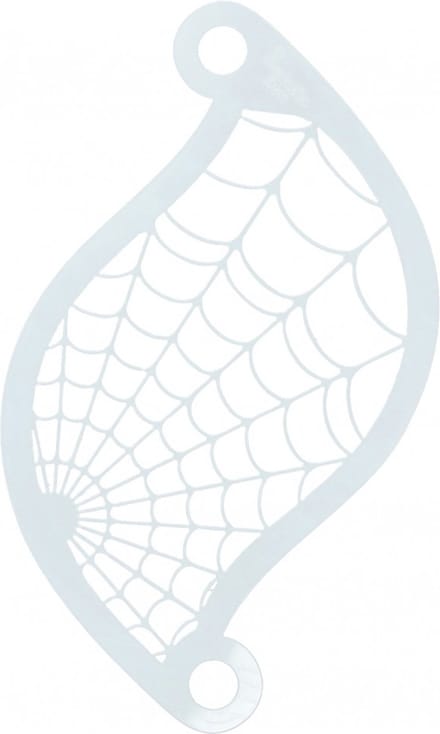 Superstar Schmink Sjabloon Face Paint Stencil Spiderweb - Halloween