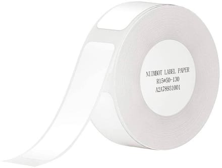 Niimbot Thermische Etiketten Stickers 15X50Mm 130 Stuks Voor Printers Op