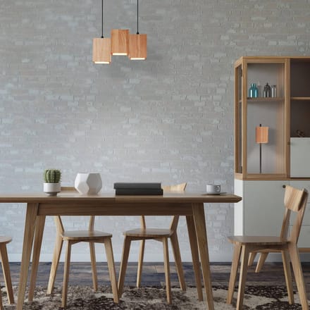 LEDVANCE SMART+ DECOR WiFi tafellamp, 8W, 65-lm, hout