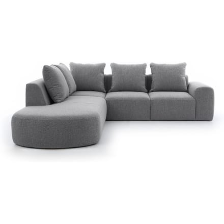 Hoekbank Arrezzo Big links bouclé | NADUVI Collection