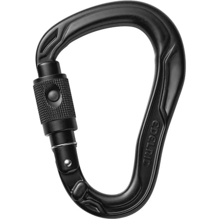 Edelrid HMS Bullet Permalock Karabiner met innovatieve sluiting zwart