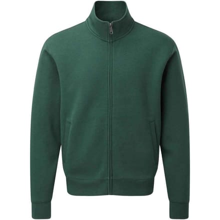 Russell Heren Authentiek Sweatjack (Fles groen)