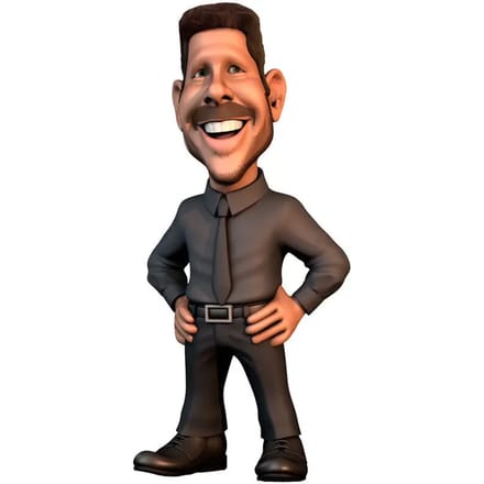 Beeldje Minix Atletico de Madrid Cholo Simeone Minix