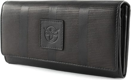CHIEMSEE Portemonnee Haiti Wallet with Flap Black Zwart