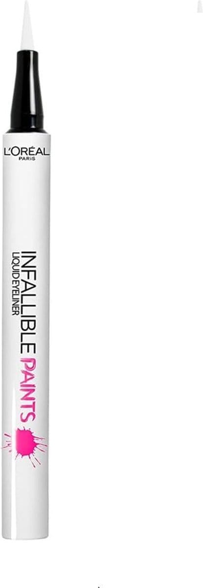 Loreal Paris Infallible Paints Liquid Eyeliner - 310 White Party - Witte Kleur - Oogpotlood - 1 ml