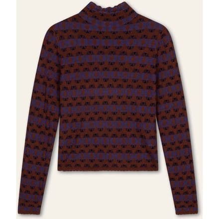 Oilily Kaatje Trui- maat3XL Hot Chocolate