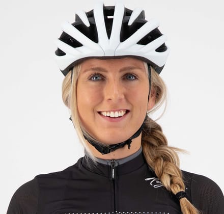 Rogelli Tecta Dames en Heren Fietshelm - Insectengaas - Wit/Zwart