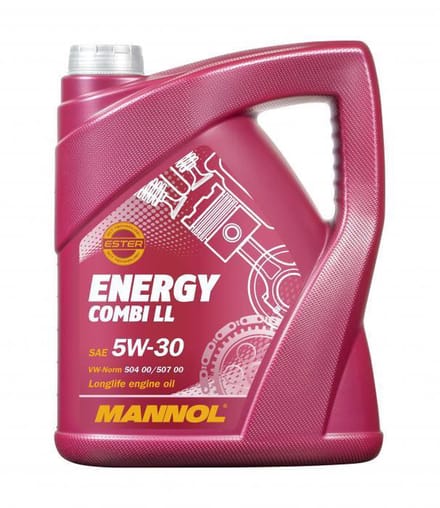 Mannol Energy Combi LL 5W30 | vol-synthetische motorolie | 5 liter | De Oliereus