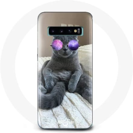 Coque pour Samsung Galaxy S10 British Shorthair