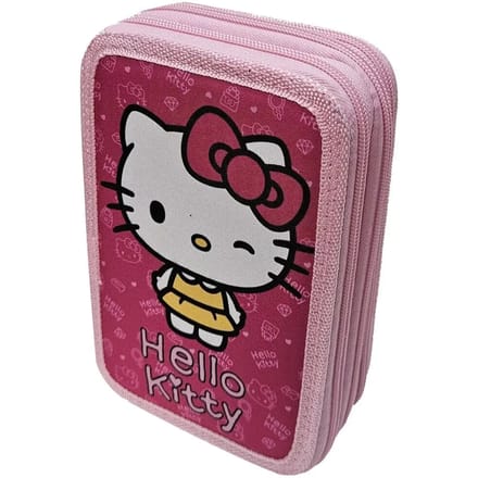 Drievoudige kindertandenetui Manenti Hello Kitty My Style