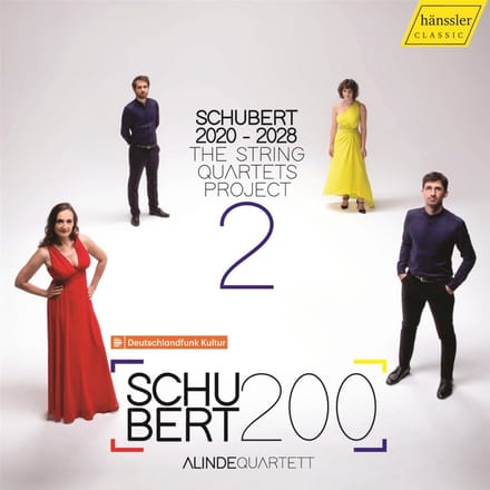 Alinde Quartett - Schubert 2020-2028 The String Quartets Project - Vol.2 (CD)