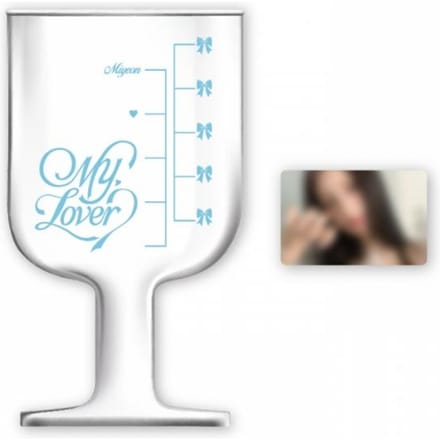Miyeon   Verre à pied 06   2ème Mini Album Pop Up Md white