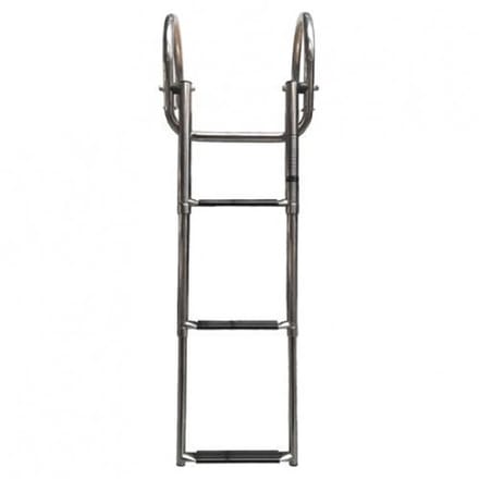 RVS telescopische Zwemtrap 3+1 opbouwmontage