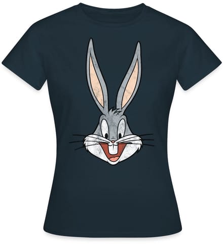 Looney Tunes Bugs Bunny Distressed T-Shirt Dames