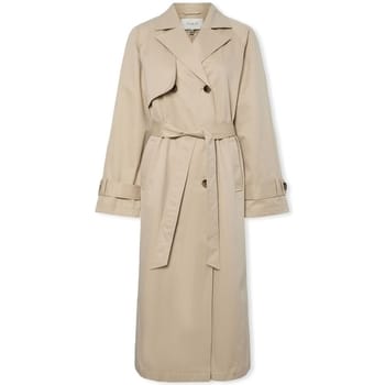 Mantel Y.a.s YAS Plena Pleated Jacket - Brown Rice