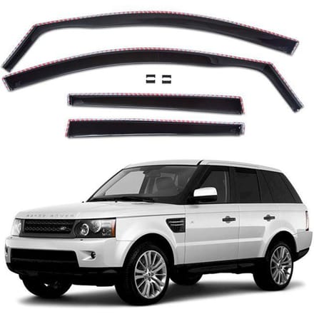 Lucht deflectoren - SCOUTT - Land Rover Range Rover Sport - Gerookt - Versterkt acryl - Eenvoudige installatie