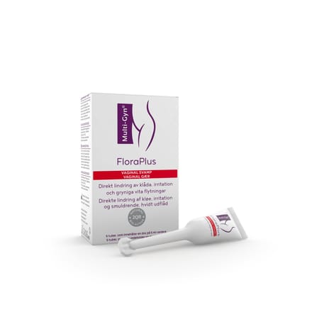 Multi-Gyn Multi-Gyn&reg; FloraPlus 5 Endosistuber &aacute; 5 ml + 5 ml + 5 ml + 5 ml + 5 ml