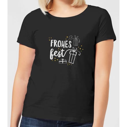 Frohes Fest Women's T-Shirt - Black - 3XL