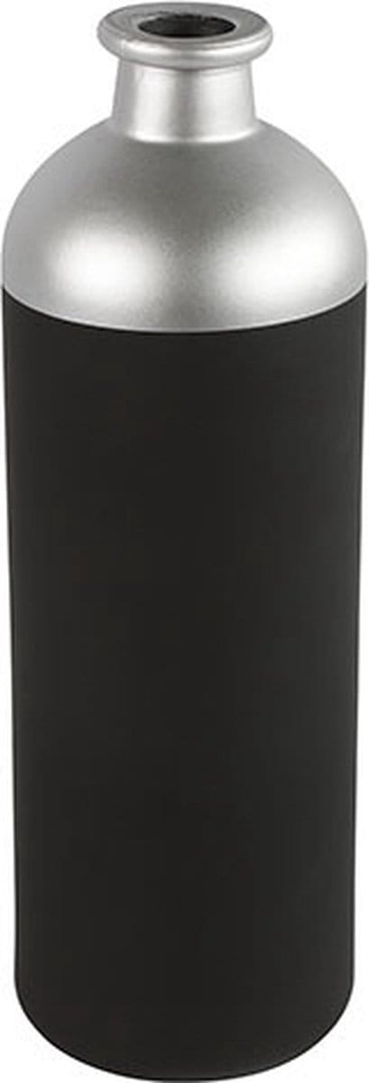Fles ro Madelon M zwart/zilver