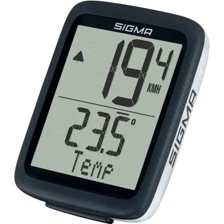 Sigma - Fietscomputer BC 10.0 WL ATS - Draadloos, met temperatuurweergave, waterdicht