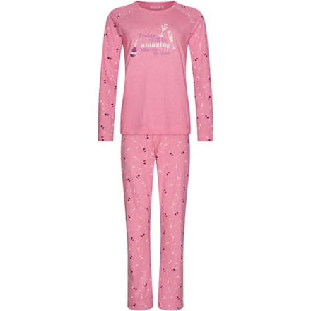 Rebelle - Cin Cin - Pyjama - Katoen/Polyester - Roze - Maat 48
