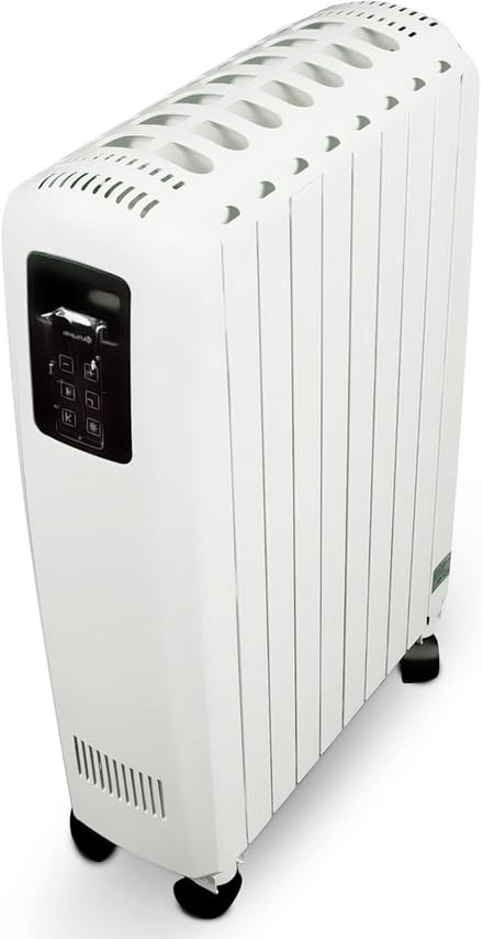 Digitale Olie Radiator met 8 Elementen en Slimme Thermostaat 2000W