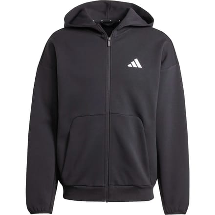 Adidas Future Icons Small Logo Sweatshirt Met Rits Zwart L / Regular Man