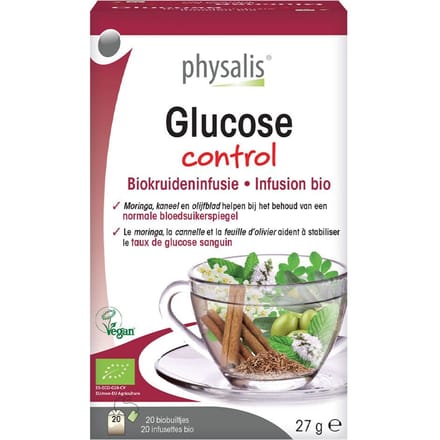 Physalis Glucose Control Infusie Bio Builtjes 20