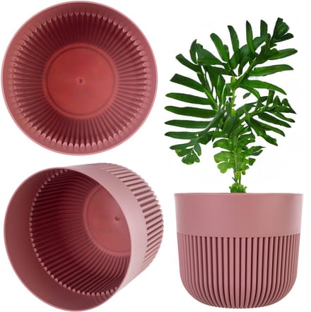 KADAX Alia Bloempot 15 poederroze <10> K16445