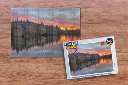 Puzzel Den Haag - Binnenhof - Zon - Legpuzzel - Puzzel 500 stukjes