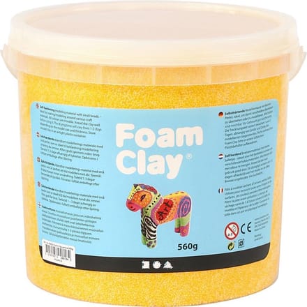 Foam Clay - Klei - 560 gr - Geel
