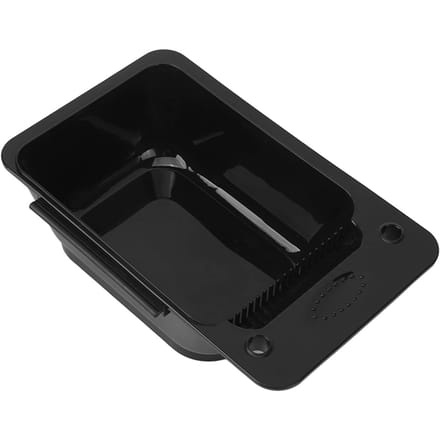 Gebakken Olie Kom Haarkleurmiddel Kleur Mengkom ABS Zwart Verfkom Gemengde Kleur Kapsalon Tool black