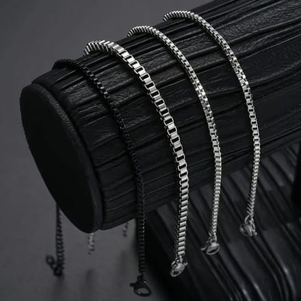 Bovista Armband - Staal - Nep Zilver - Heren - Polychroom