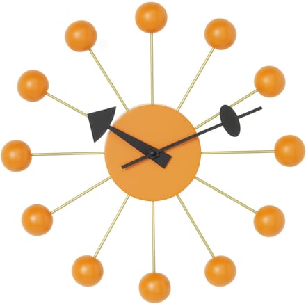 Vitra - Ball Clock - oranje