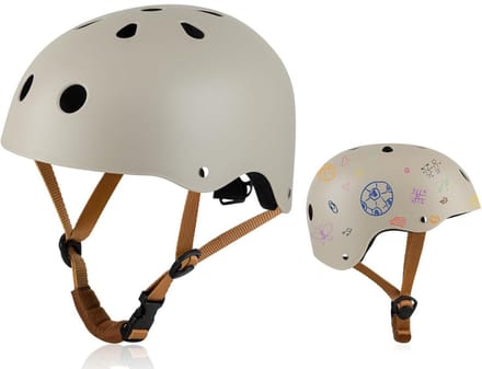 MKSS® Fietshelm Baby - Kinderhelm - Kind - Extra Stevig - Beige