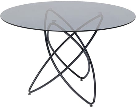 Eettafel Molekular Ø120cm zwart Kare Design
