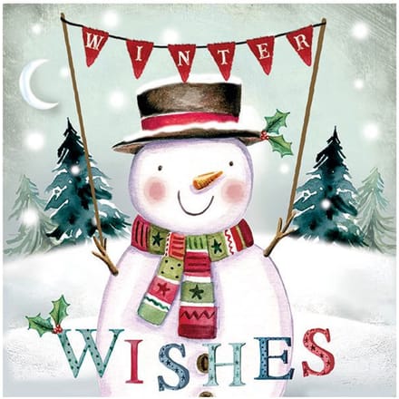 Servet "Winter Wishes" - 20 stuks