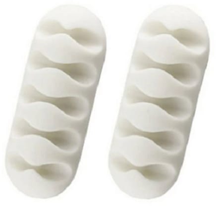 Gadgetpoint - Kabelhouders - Kabelklem - Tot 5 kabels - Wit