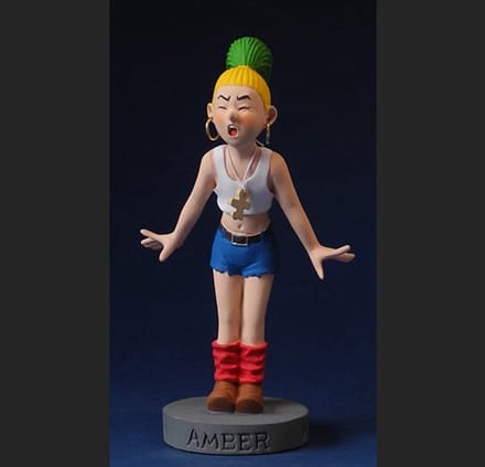 Suske en Wiske beeldje - Amber - SW126 - Parastone