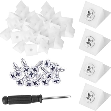 Solidchoice - 60-delige Lade Reparatie Kit met Schroeven en Steunen