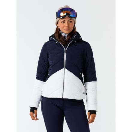 FALCON - solana jacket - Ski jack dames - Blauw