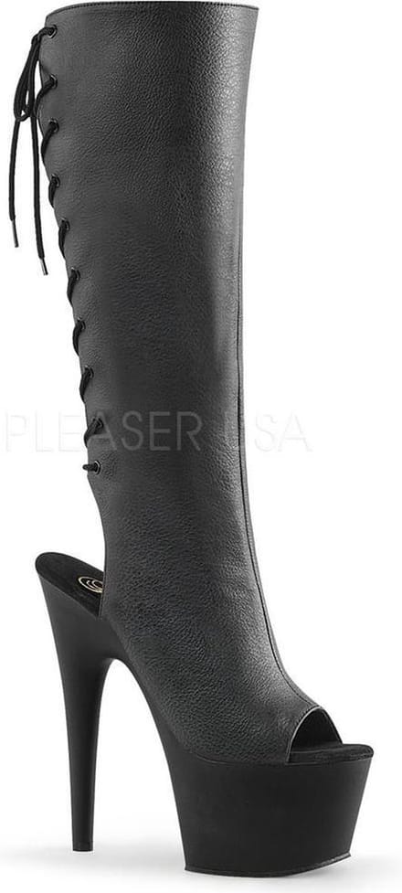 Pleaser Laarzen -38 Shoes- ADORE-2018 US 8 Zwart