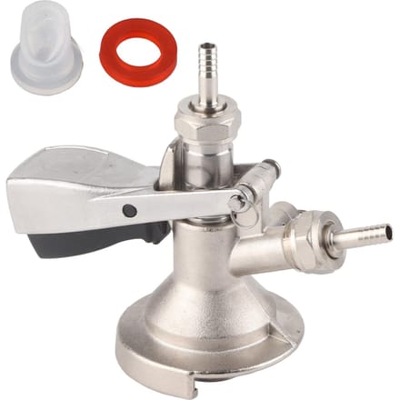 Een Type Fustkoppeling RVS Bierfust Dispenser Connector Dispenseerapparatuur Accessoire gray