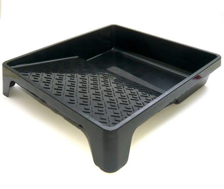 Veba Verfbak - zwart - voor verfrollers/lakrollers tot 25 cm - verfspullen / schildersbenodigdheden