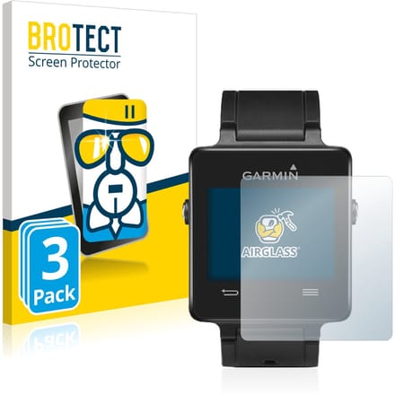 Screenprotector 3 Stuks voor Garmin vivoactive Beschermglas transparant