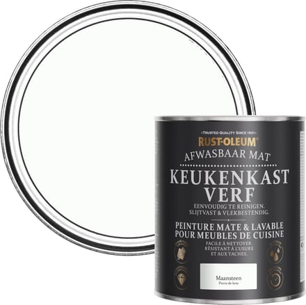 Rust-Oleum Gebroken wit Afwasbaar Mat Keukenkastverf - Maansteen 750ml